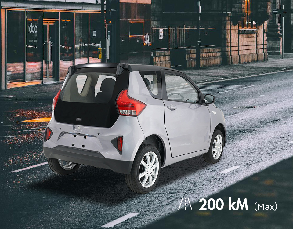 Up to <span>200 kM*</span> of Freedom, Ditch Range Anxiety